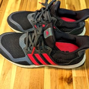 Adidas Ultra Boost Suede and Leather "Black Energy Pink"